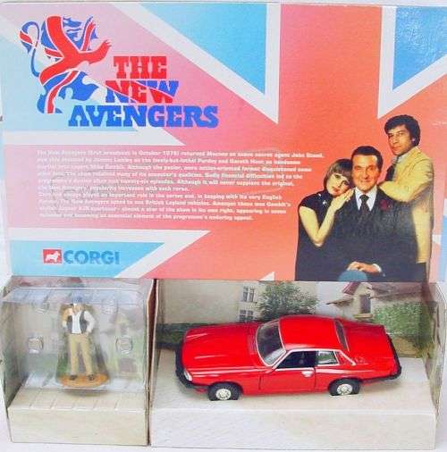 Jaguar XJS New Avengers with Figure