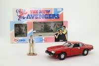 Jaguar XJS New Avengers with Figure