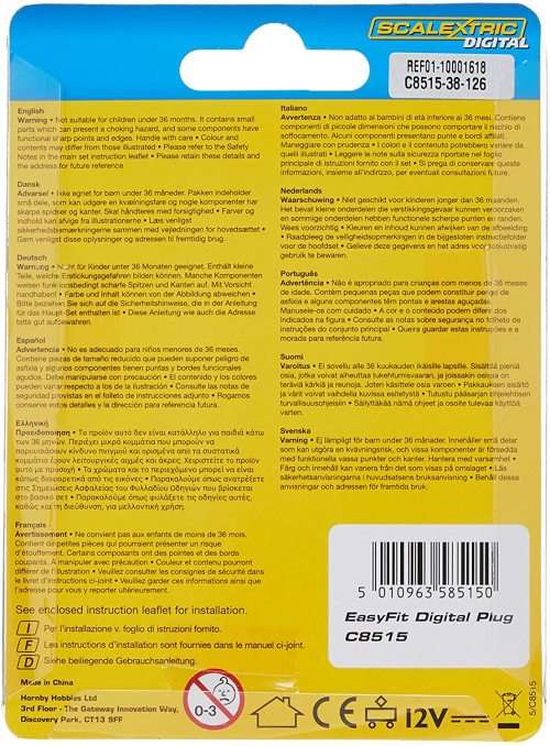 Digital Easy Fit Plug for Saloon Cars