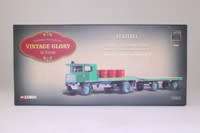 Sentinel Steam Wagon, Flatbed & Trailer, Morris`s Shrewsbury, Oil Drum Load