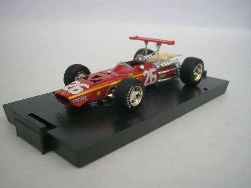 Ferrari 312 No26 GP France 1968 Jacky Ickx