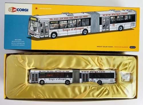 `Doigs of Glasgow` Wright Solar Fusion s/deck bus