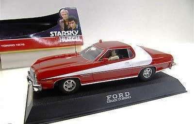 Ford Gran Torino 1976 (Starsky & Hutch figures included)