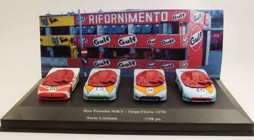 Porsche 908/3  Targa Florio 1970  4 Model set
