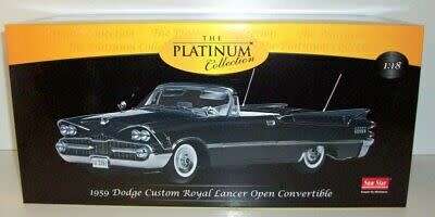 1959 Dodge Custom Royale Lancer open convertible