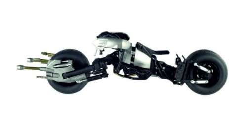 Bat-Pod Black Silver diecast model Elite