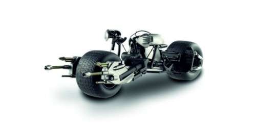 Bat-Pod Black Silver diecast model Elite