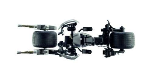 Bat-Pod Black Silver diecast model Elite