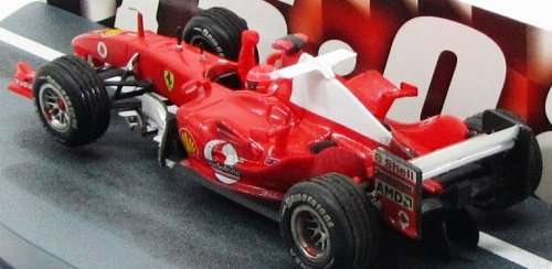 Ferrari F1 Set 2X F2004 Schumacher No 1 Barrichello No 2 - Hungaroring 15-08-2004