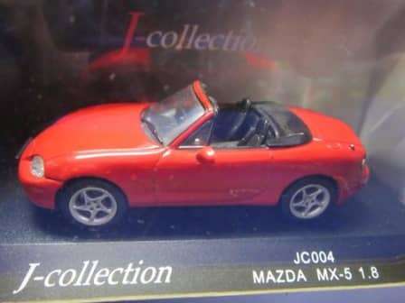 Mazda MX-5 Miata (known as the Mazda Roadster in Japan).