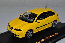 Seat Ibiza TDI 2002 Yellow
