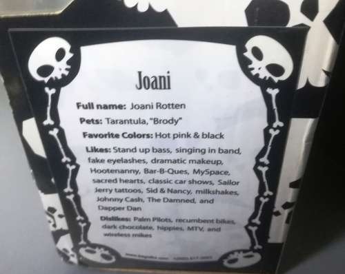 Joani Rotten Begoth Doll
