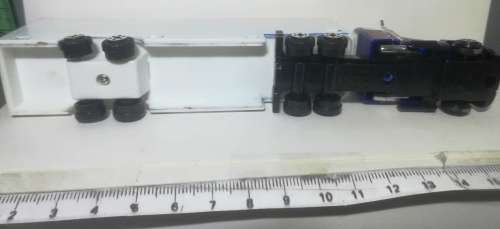 Truck and Containe Trailer