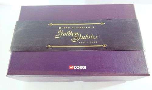 Routemaster Bus Queen Elizabeth II Jubilee Gold Plated