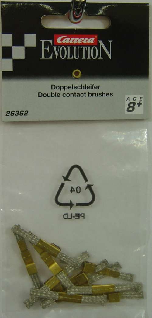 Carrera Evolution Double sliding contact brushes