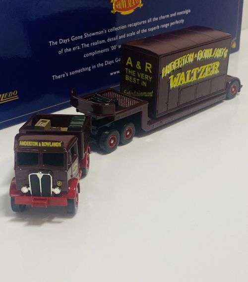 AEC Mammoth Ballast - Drawbar Trailer and Waltzer Load