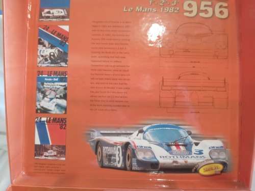 Slot It Rothmans Porsche 956 n.1.2.3 Le Mans 1982 3 Car set. 1/32