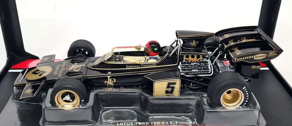 Lotus Ford 72D Emerson Fittipaldi Winner Spain GP 1972