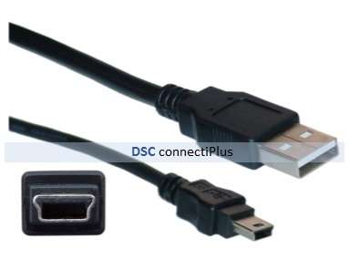 USB2.0 A Male to Mini USB 5-Pin 80cm Sync & Charge Cable (White)..!