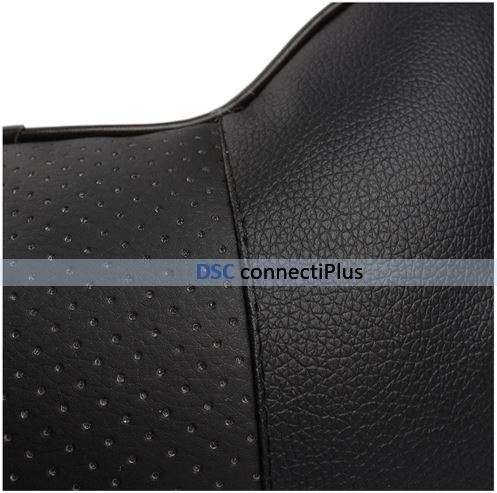 Car Neck Headrest Pillow Cushion Soft Perforating Design w/ Elastic Strap Auto Comfort & Safety..!