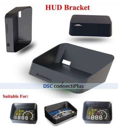 New 5.5" Heads Up Display Car OBD II EOBD HUD Holder Hood / Bracket / Cradle (Black)..!