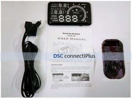 | SALE | New 5.5" Car HUD Heads Up Display OBD II Projector Digital Light Speeding Warning (Black)