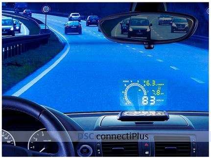 | SALE | New 5.5" Car HUD Heads Up Display OBD II Projector Digital Light Speeding Warning (Black)