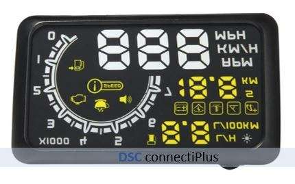 | SALE | New 5.5" Car HUD Heads Up Display OBD II Projector Digital Light Speeding Warning (Black)