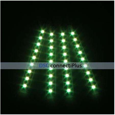 4 Pcs SMD 5050 Auto Car LED RGB Interior Floor Decorative Atmosphere Lights w/ Remote Control..!