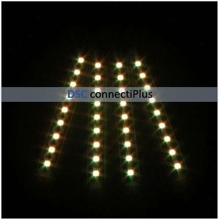 4 Pcs SMD 5050 Auto Car LED RGB Interior Floor Decorative Atmosphere Lights w/ Remote Control..!