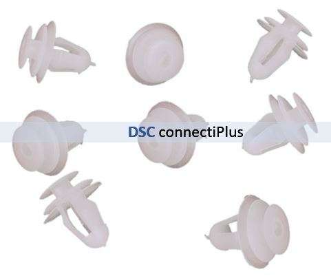 Auto Bumper Fastener Rivet Retainer Push Engine Cover Fender Car Door Trim Panel Clip Fasteners 5pcs