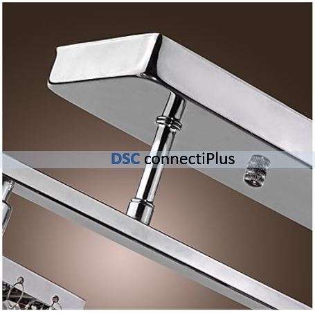 3 Lights Island Light Linear Crystal Chandelier (Silver)..!