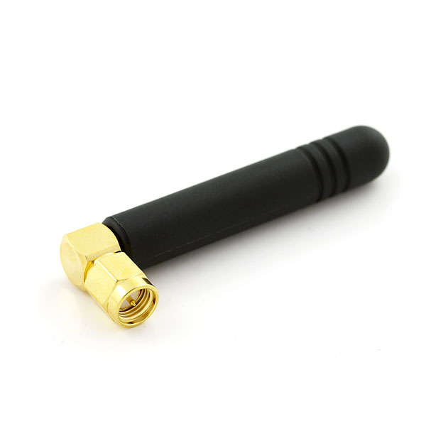 Right-Angled SMA (male) GSM Stubby Antenna 824-960Mhz 1710-1990MHz GSM/DCS/PCS/AMPS/HSPA/UMTS/LTE..!