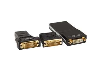 | CLEARANCE | Amazing New USB 2.0 UGA Multi-Display Adapter for PC/Laptop (Black)..!