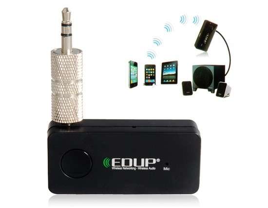 <PRICE DROP> EDUP EP-B3502 Portable Stereo Sound Bluetooth V3.0 Audio Receiver/Headset (Black)..!