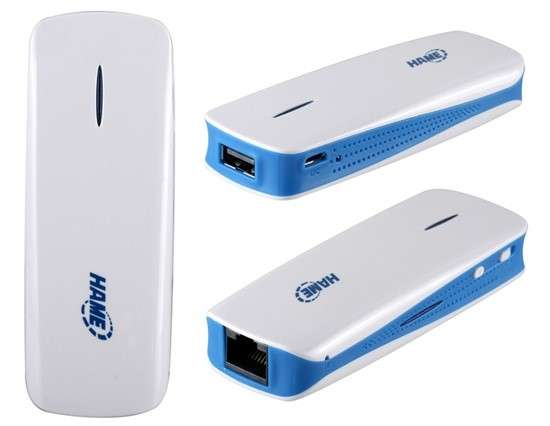<FLASH SALE> HAME 5-in-1 3G Mobile Wireless Broadband Router/WiFi Hotspot/1800mAh Power Bank..!
