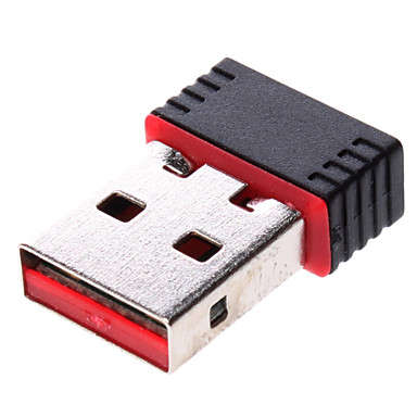 Ultra-compact LG-N18 Mini 11N 150Mbps USB Wireless LAN Adapter with SoftAP Support..!