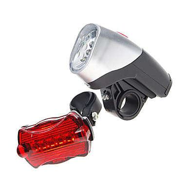 Battery Powered Wireless Complete Bike LED Kit 5-LED Front + 6-LED Rear (5xAAA)..!