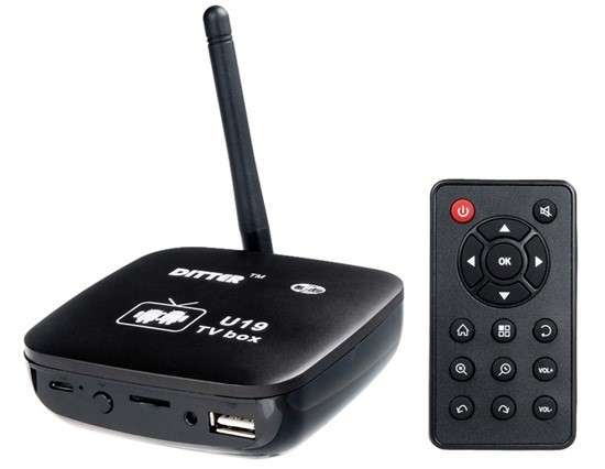 <SALE> Ditter U19 Android 4.2 Cortex-A9 Dual Core 1.6GHz 8GB Mini PC Android TV Box (Black)..!
