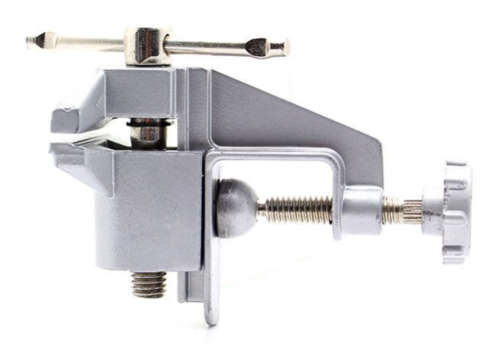 Aluminum Bench Clamp Swivel Vise (Grey)..!