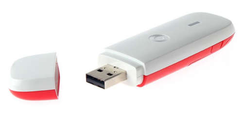 Unlocked Huawei K4605 USB 2.0 42Mbps HSPA+ 3G/4G Wireless Network Dongle / Modem (White/Red)..!
