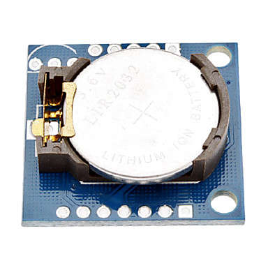 I2C DS1307 Based Real Time Clock Module for Electronics DIY, PIC Circuits, Arduino Compatible!