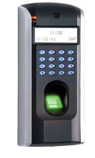 ZKSoftware F7 Biometric Fingerprint Access Control + Attendance Time Clock w/ TCP / IP (Black)..!