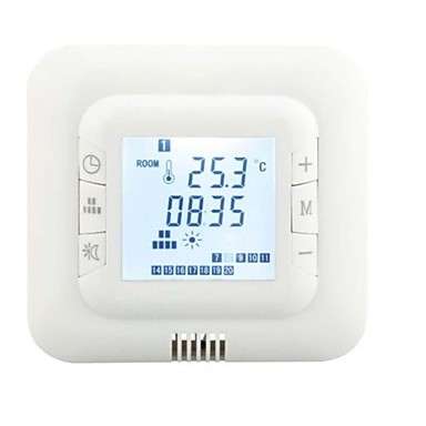 LCD Screen Digital Programmable Underfloor Heating Thermostat Room Temperature Controller..!