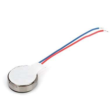 Flat Vibration Motor for Electronics DIY, Cellphone Repairs, Development & Projects  (Silver)..!