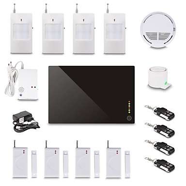 |SALE| Complete GSM Wireless Intelligent Alarm Security System Kit + (White/Black)..!