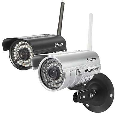 Sricam Outdoor Wireless Waterproof IR IP Camera w/ Motion Detection, NightVision, Free DDNS, P2P..!