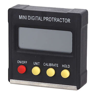 Mini 1.6" LCD 360-Degree Slope Angle Upright Magnet Digital Protractor / Inclinometer / Angle Meter!