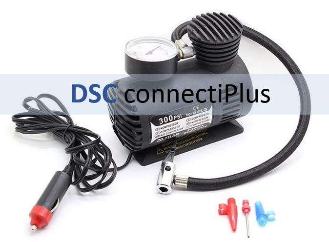 Portable 300psi 12V 10A Electric Air Compressor/Tire Inflator Pump w/ Car Cigarette Lighter Adapter!