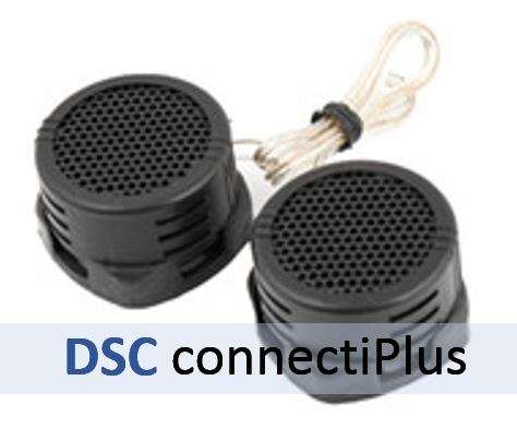 500W DIY Modified Mini Speakers High Efficiency Dome Tweeters for Car (20cm-Cable, Set of 2, Black)
